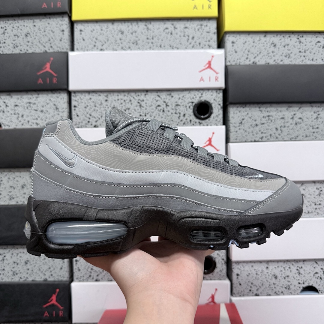 Nike Air Max 95 OG Big Bubble Cool (Grey) - Image 6