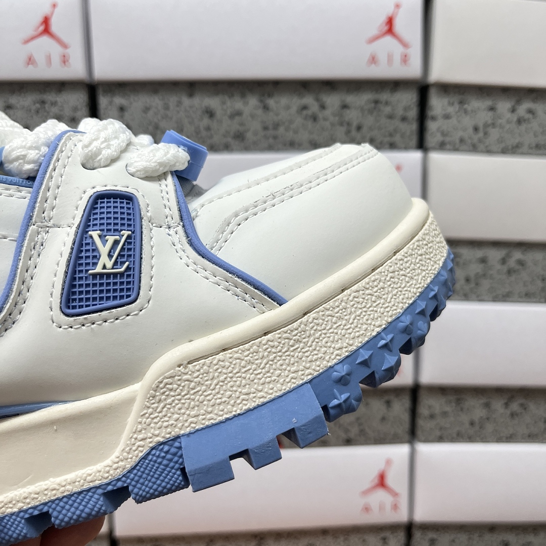 Louis Vuitton Trainer Maxi (White Blue) - Image 3