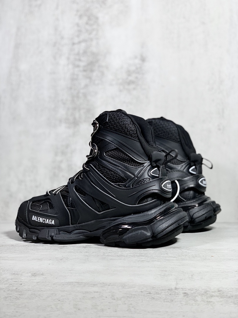 Balenciaga Track High Top Mesh (Black) - Image 2