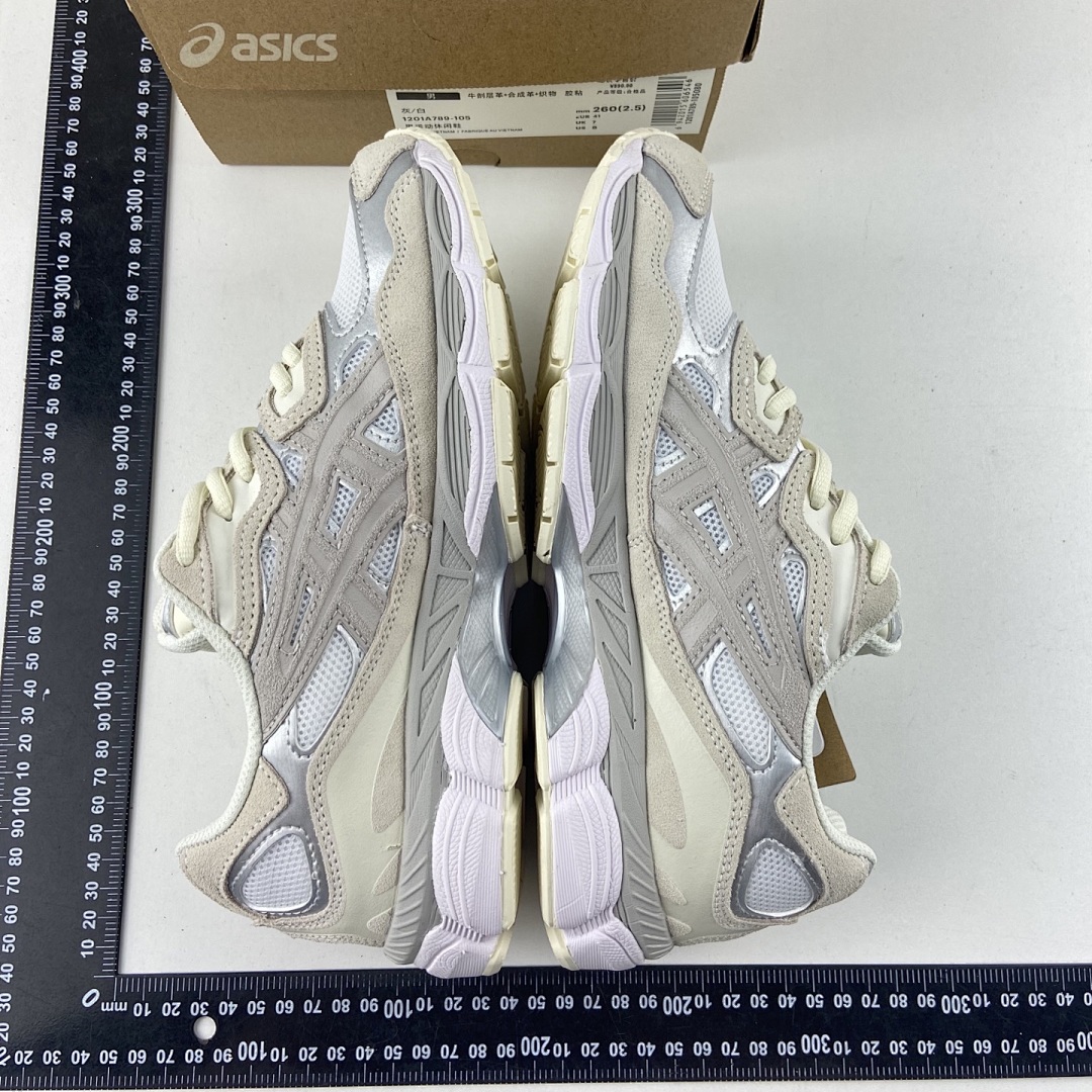 ASICS Gel-NYC White Oyster Grey NYC - Image 10
