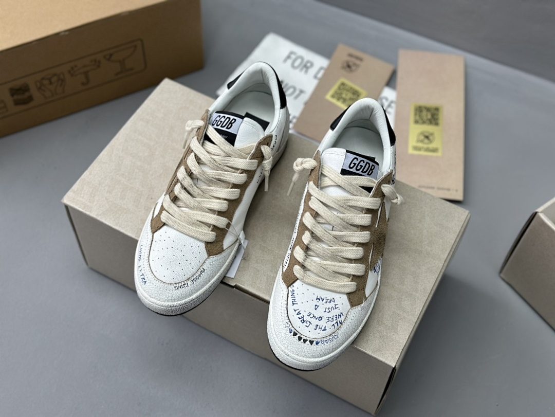 Golden Goose Deluxe Brand Brown Star (Black) - Image 4