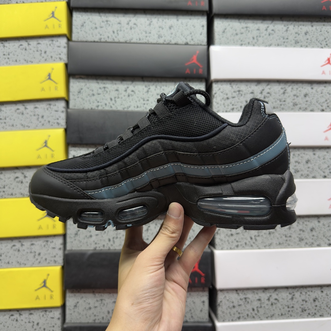 Nike Air Max 95 OG Big Bubble Smoky (Blue Black) - Image 6