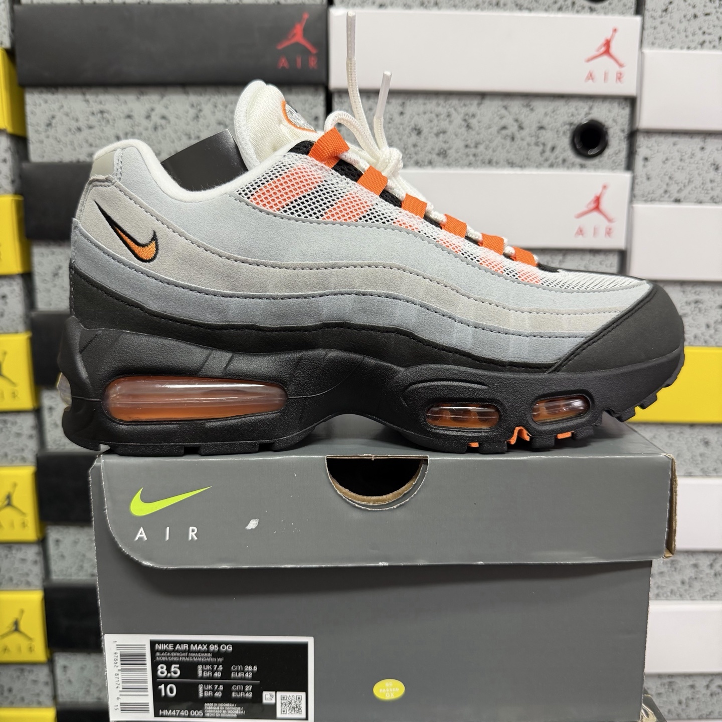 Nike Air Max 95 OG Big Bubble Bright Mandarin - Image 10