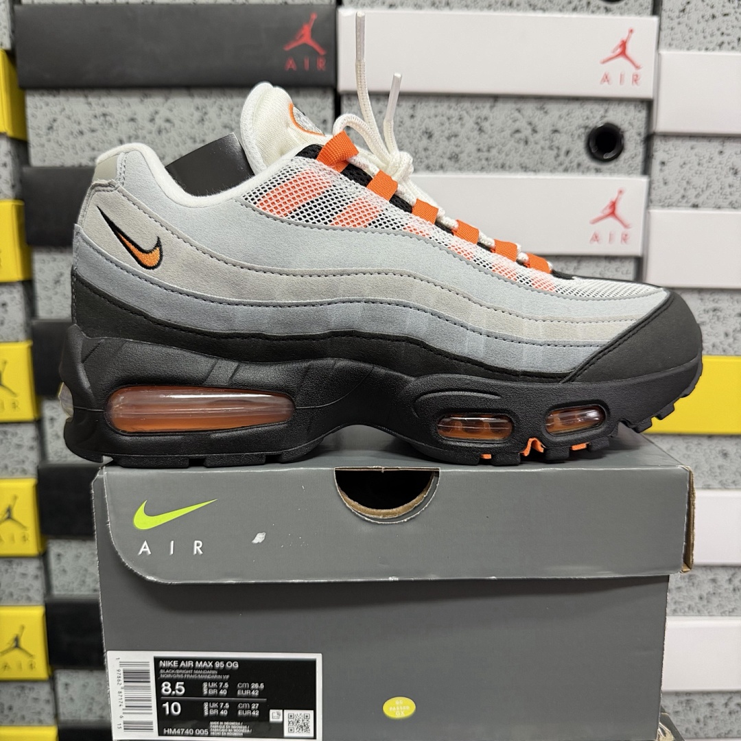 Nike Air Max 95 OG Big Bubble Bright Mandarin