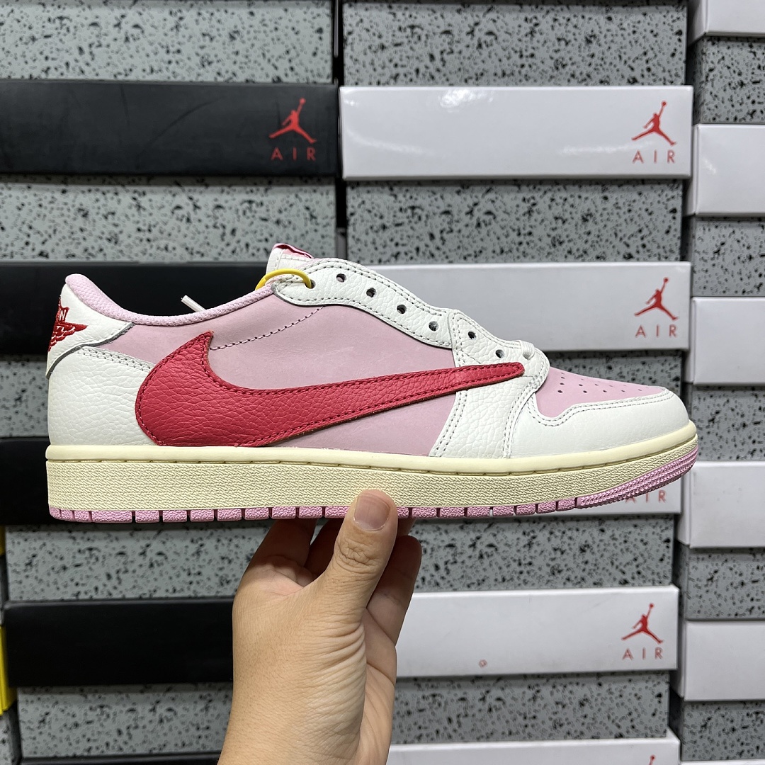 Nike Travis Scott Sail Tropical Pink 1 - Image 3