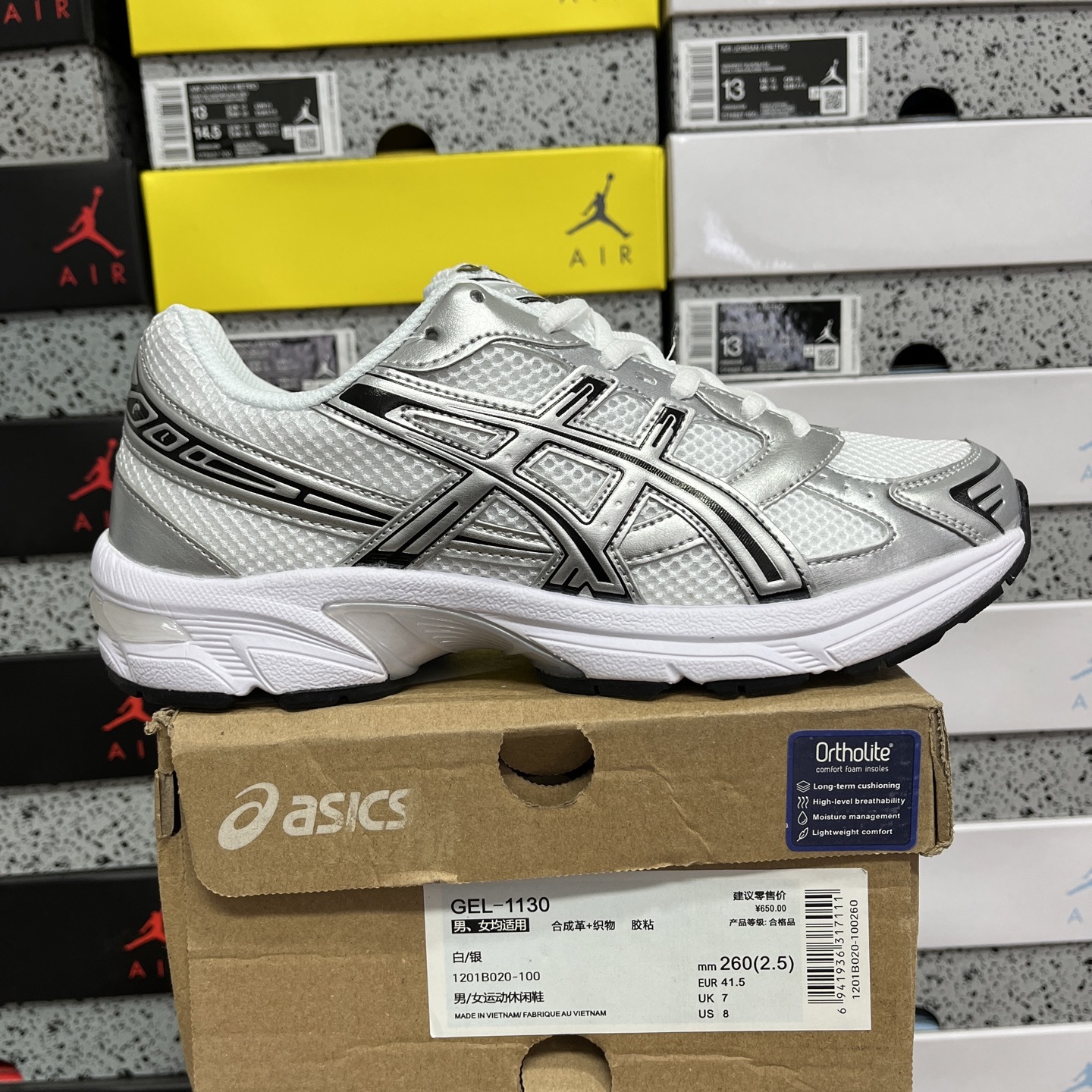 ASICS Gel 1130 White / (Silver) - Image 10