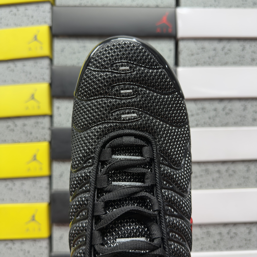 Nike Air Max Plus Metal Mesh (Black Red) - Image 6