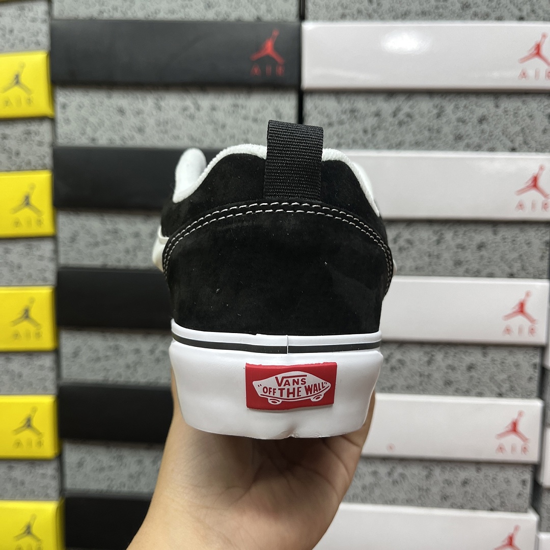 Vans Knu Skool (Black White VN) - Image 4