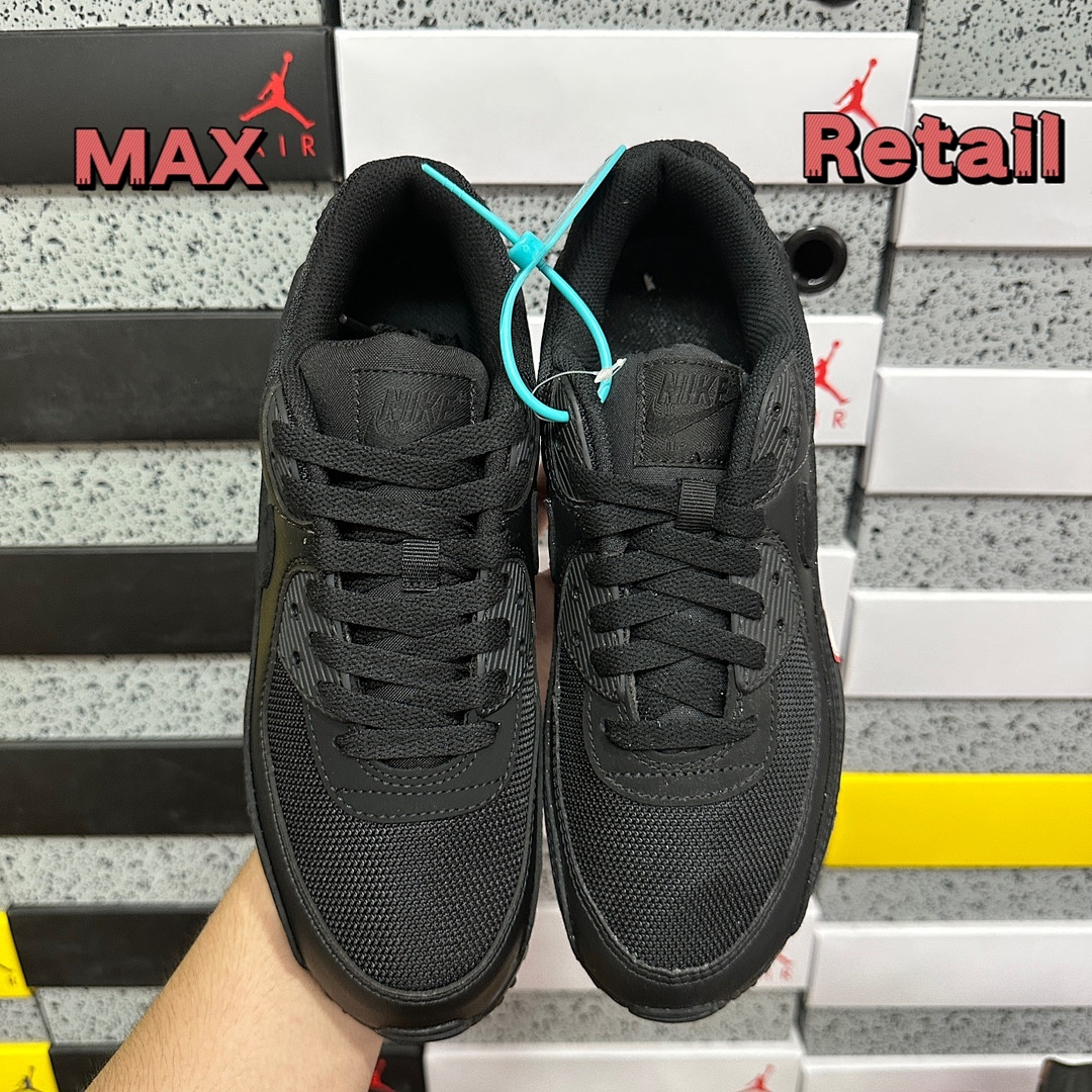 Nike Air Max 90 Recraft (Triple Black) - Image 17