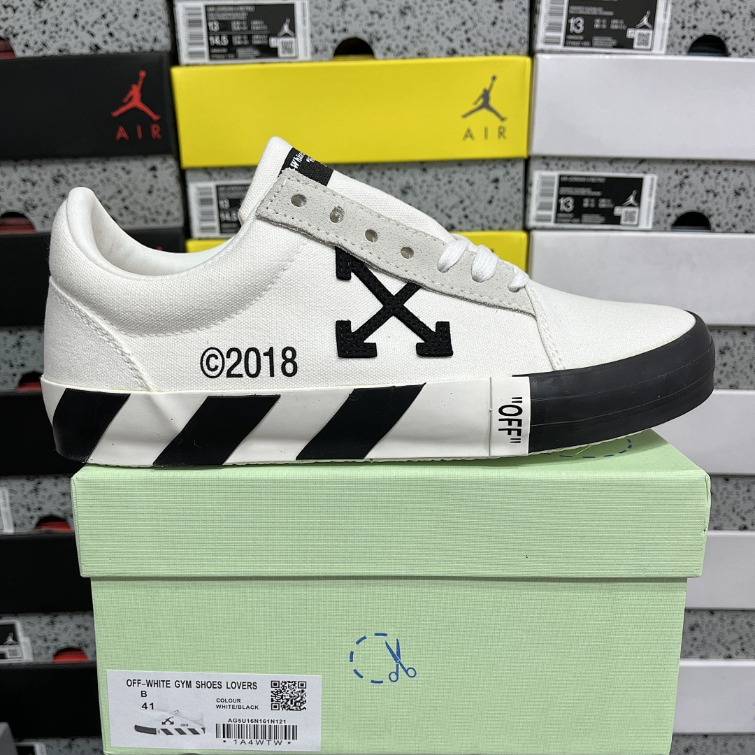 Off-White Abloh Vulc Low Top (White) - Image 3