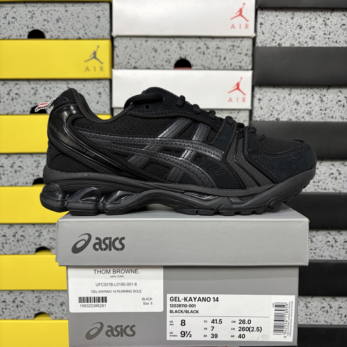 ASICS Gel-Kayano 14 Thom Browne (Black) - Image 12
