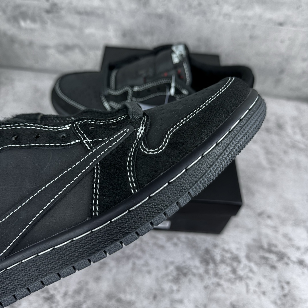 Chanel Jordan 1 Retro Low OG SP Travis Scott Black Phantom - Image 8