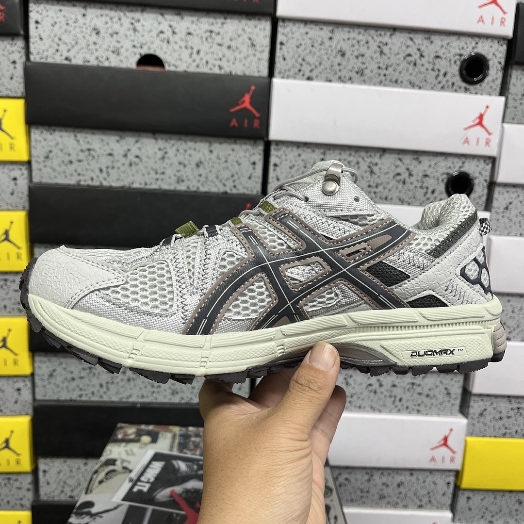 ASICS Gel-Kahana 8 1012B634-020 Grey White Stitching - Image 3