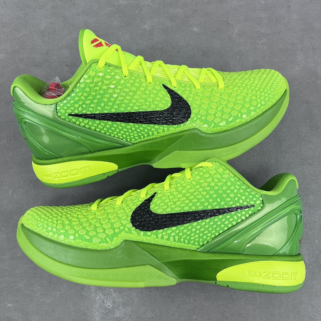 Nike Kobe 6 Protro Grinch ZK6 - Image 9