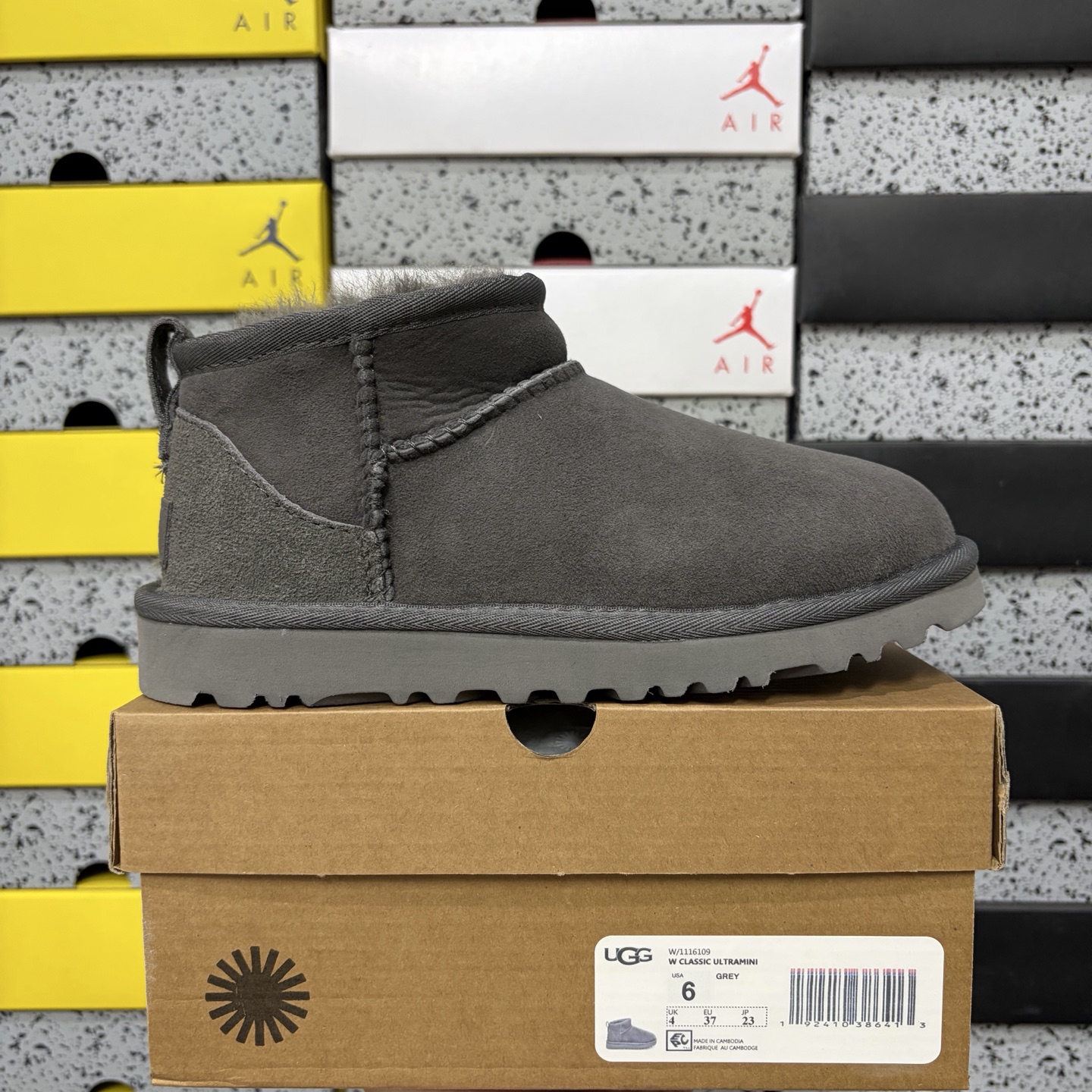 UGG Classic/Mini Mini Grey -6109 - Image 10