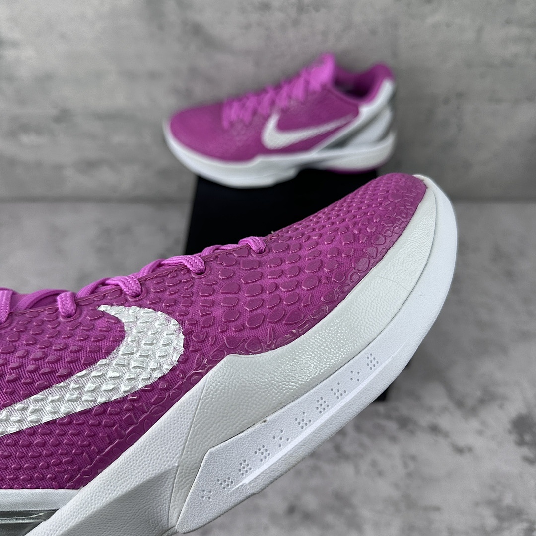 Nike Kobe 6 Protro Kay Yow Think Pink ZK6 New Breast Cancer (White) - Image 4