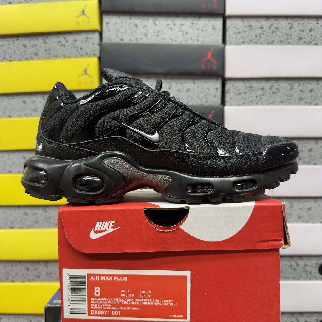 Nike Air Max Plus Mini Swoosh (Black Silver)