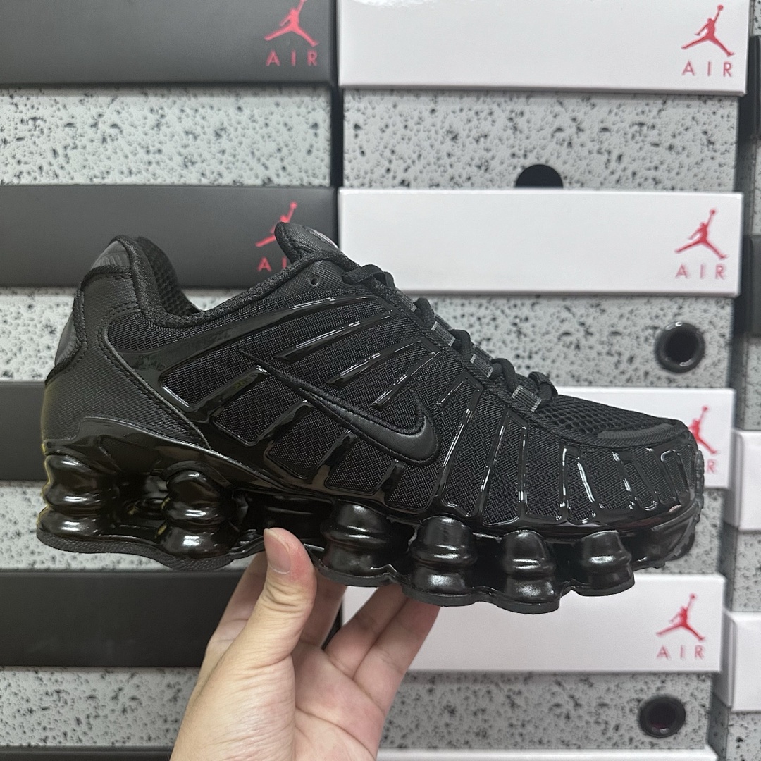 Nike Shox TL Black Max (Orange) - Image 8