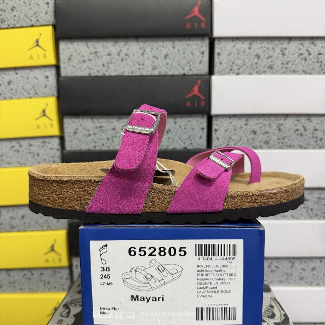 Birkenstock Birken Arizona Birkibuc Double Buckle Flip Flops