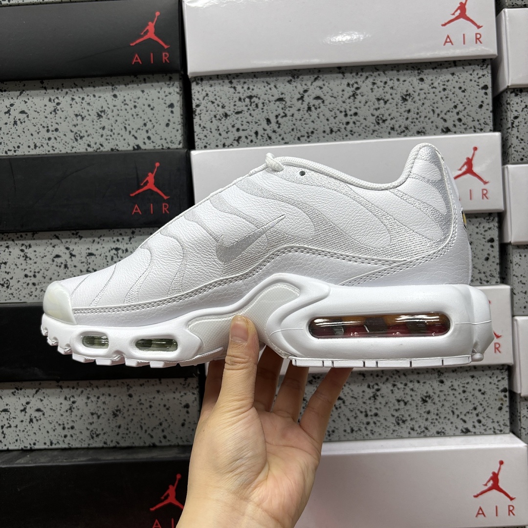 Nike Air Max Plus (Triple White) - Image 8