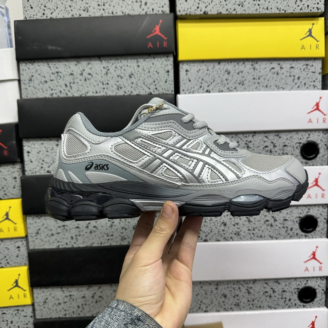 ASICS Gel-NYC Mid Grey Sheet Rock 1203A280-020 - Image 4