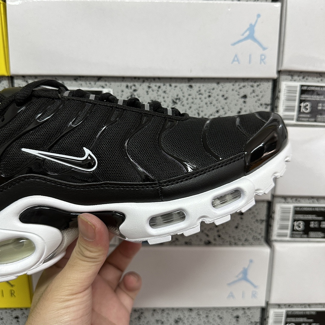 Nike Air Max Plus (Black White) - Image 9
