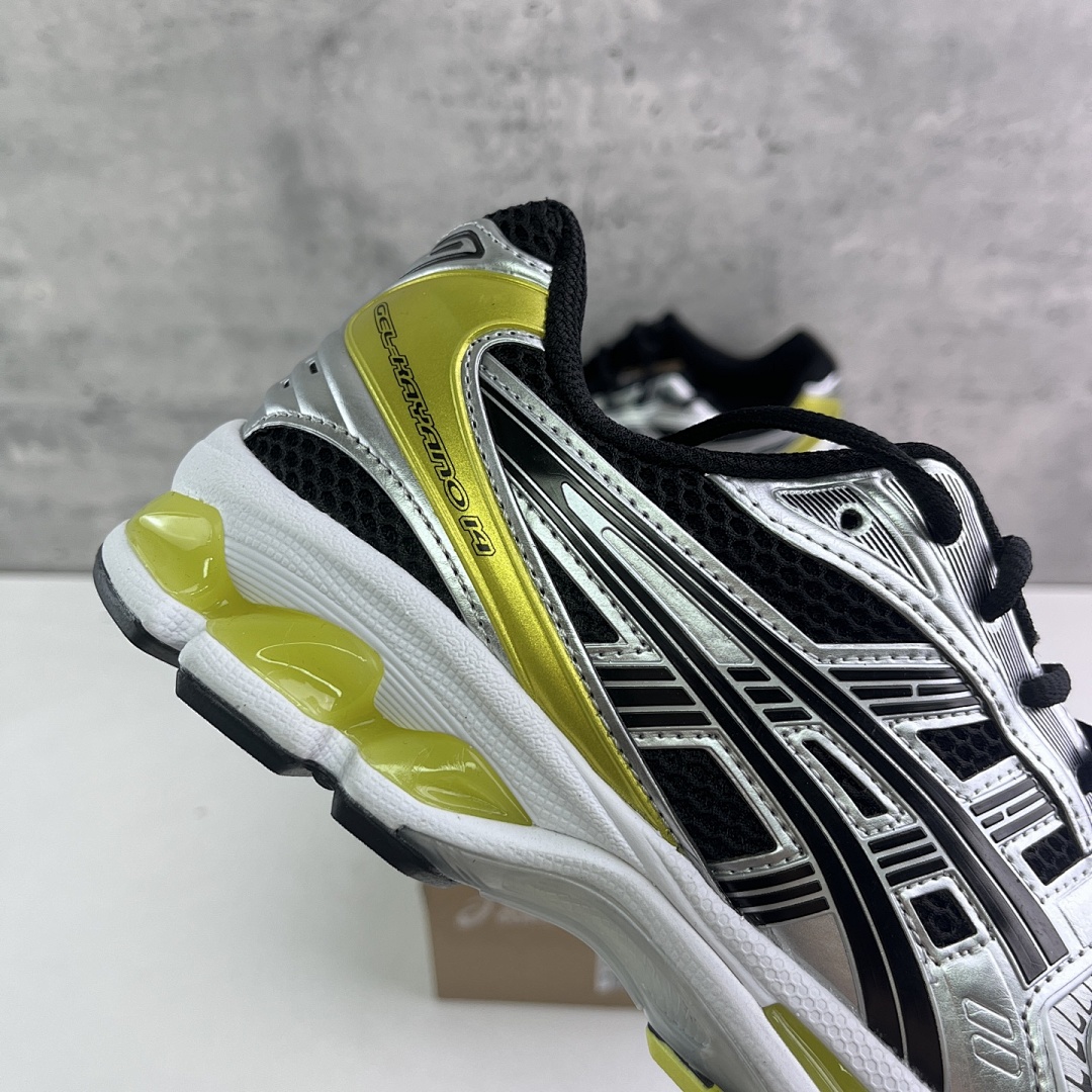 ASICS Gel-Kayano 14 Black Lemon Spark - Image 7
