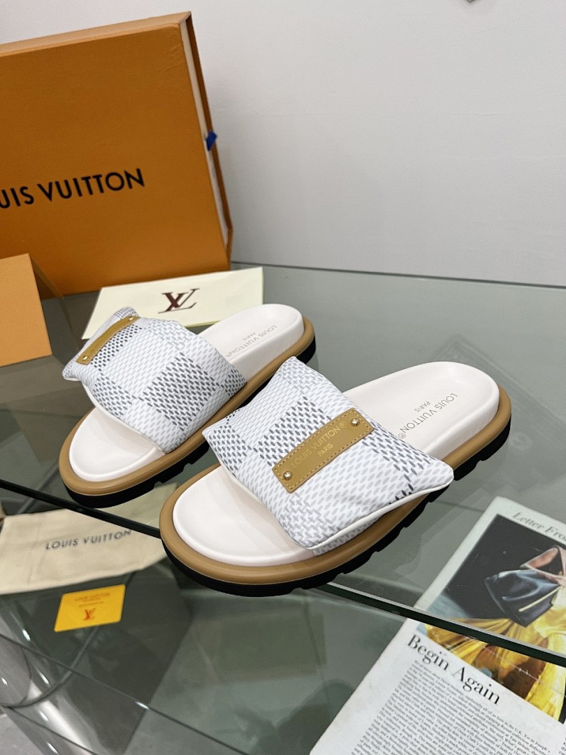 Louis Vuitton Velcro Slippers - Image 4