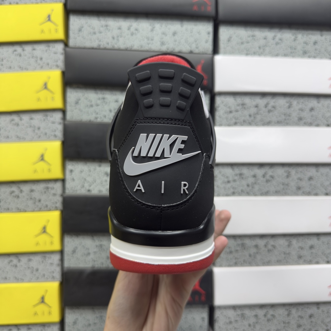 Nike Jordan 4 Retro OG (Bred) - Image 9