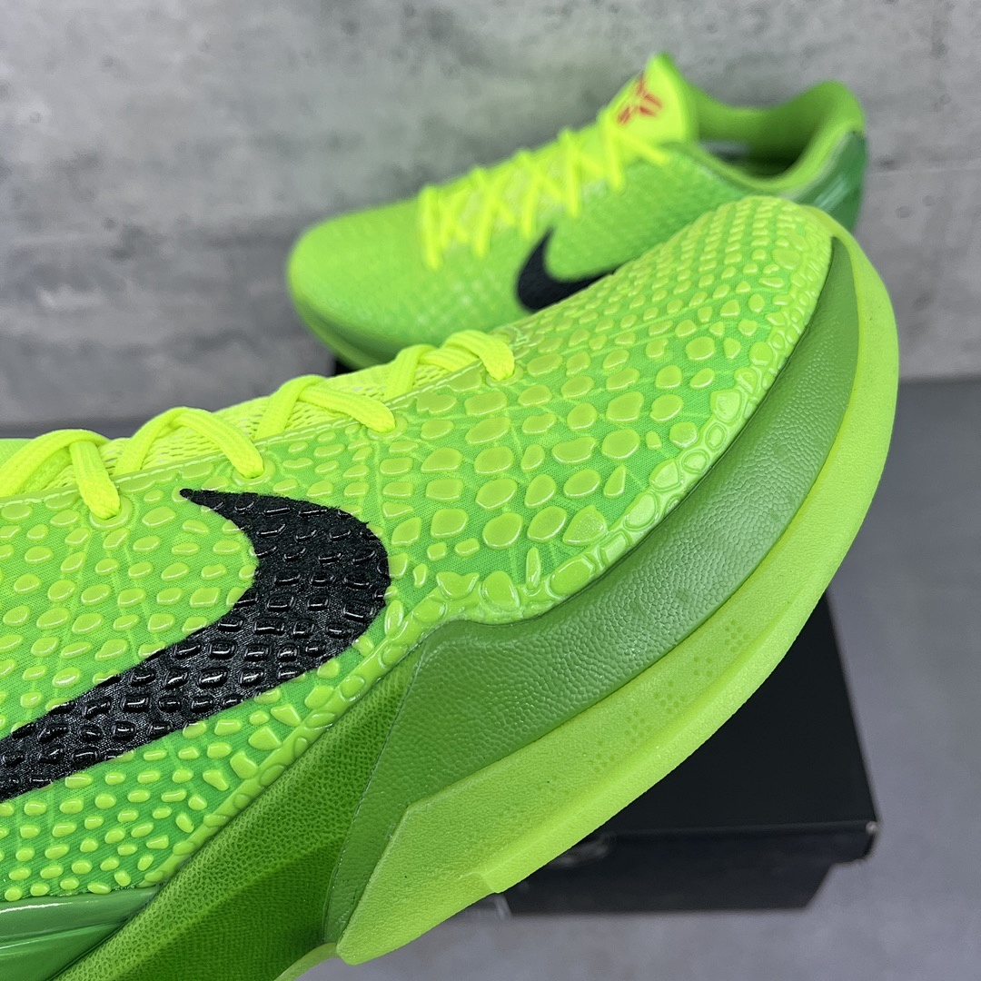 Nike Kobe 6 Protro Grinch ZK6 - Image 8