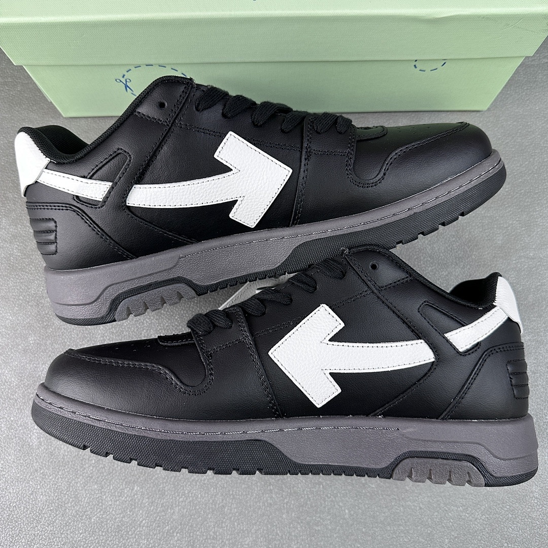 Off-White Black Leather (White) - Image 2