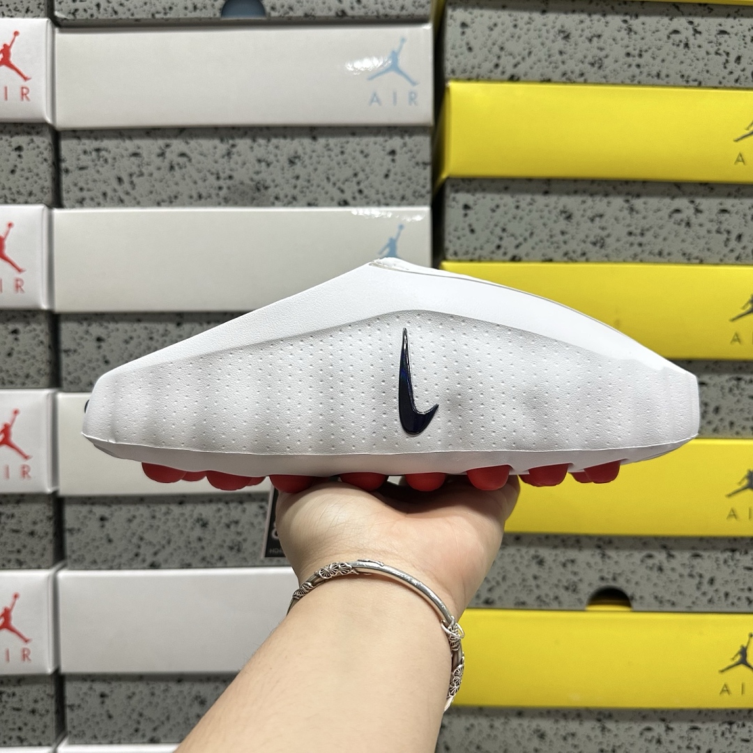 Nike Mind 001 Slide White Speed (Red) - Image 6