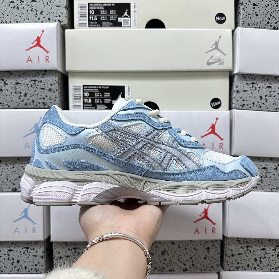 ASICS Gel-NYC Cream Arctic Sky 1203A383-107 - Image 2