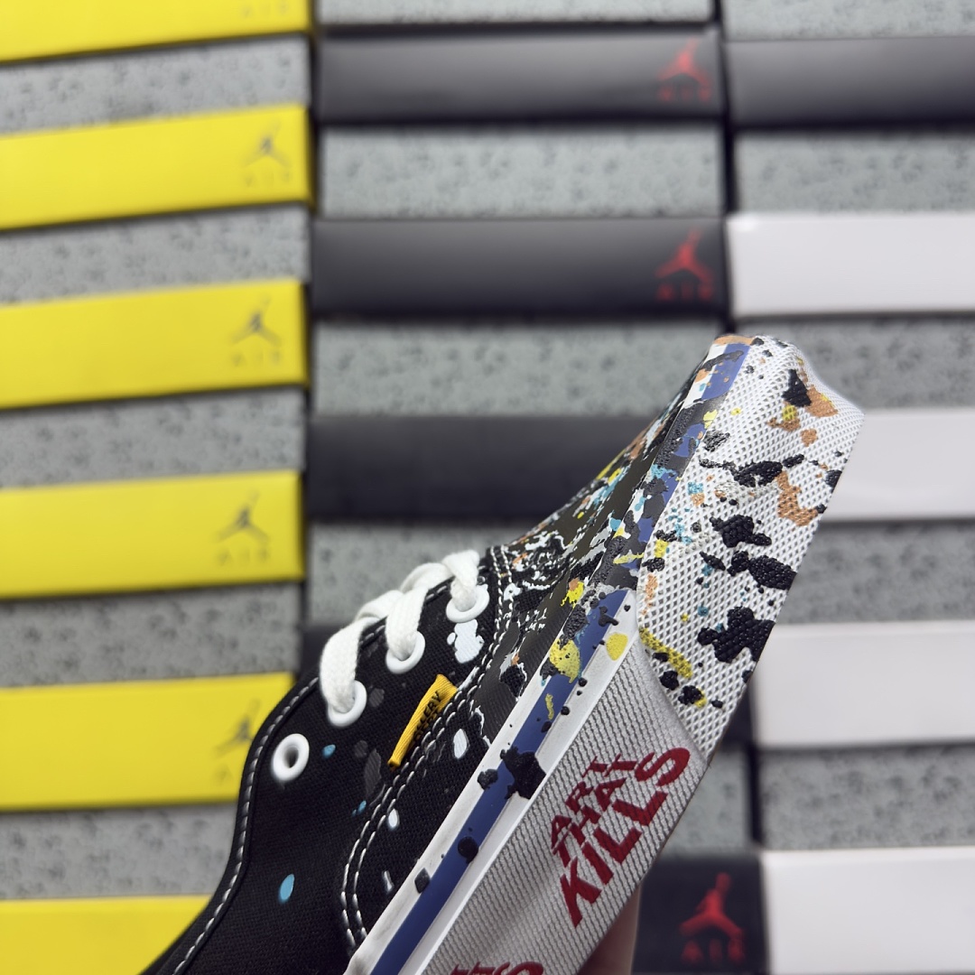 Vans Authentic Reissue 44 Gallery Dept. Art That Kills Black V - Image 5