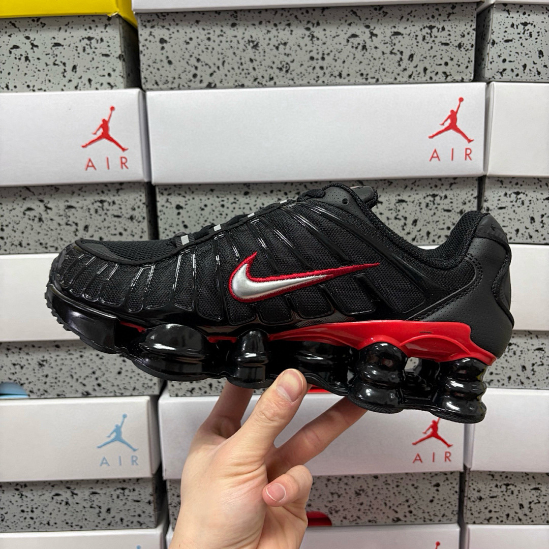 Nike Shox TL Black University (Red) - Image 3