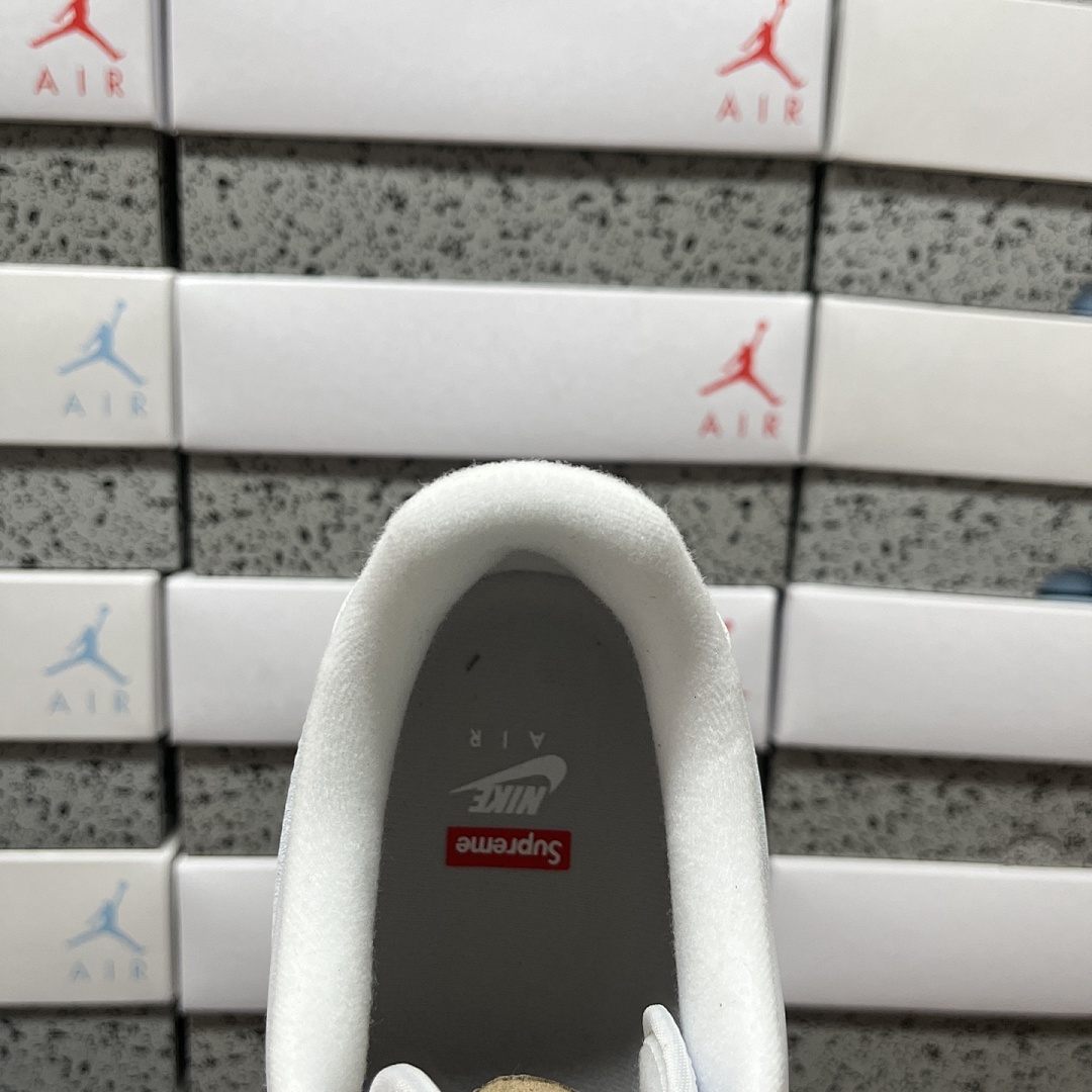 Nike Air Force 1 Low Supreme (White) - Image 6