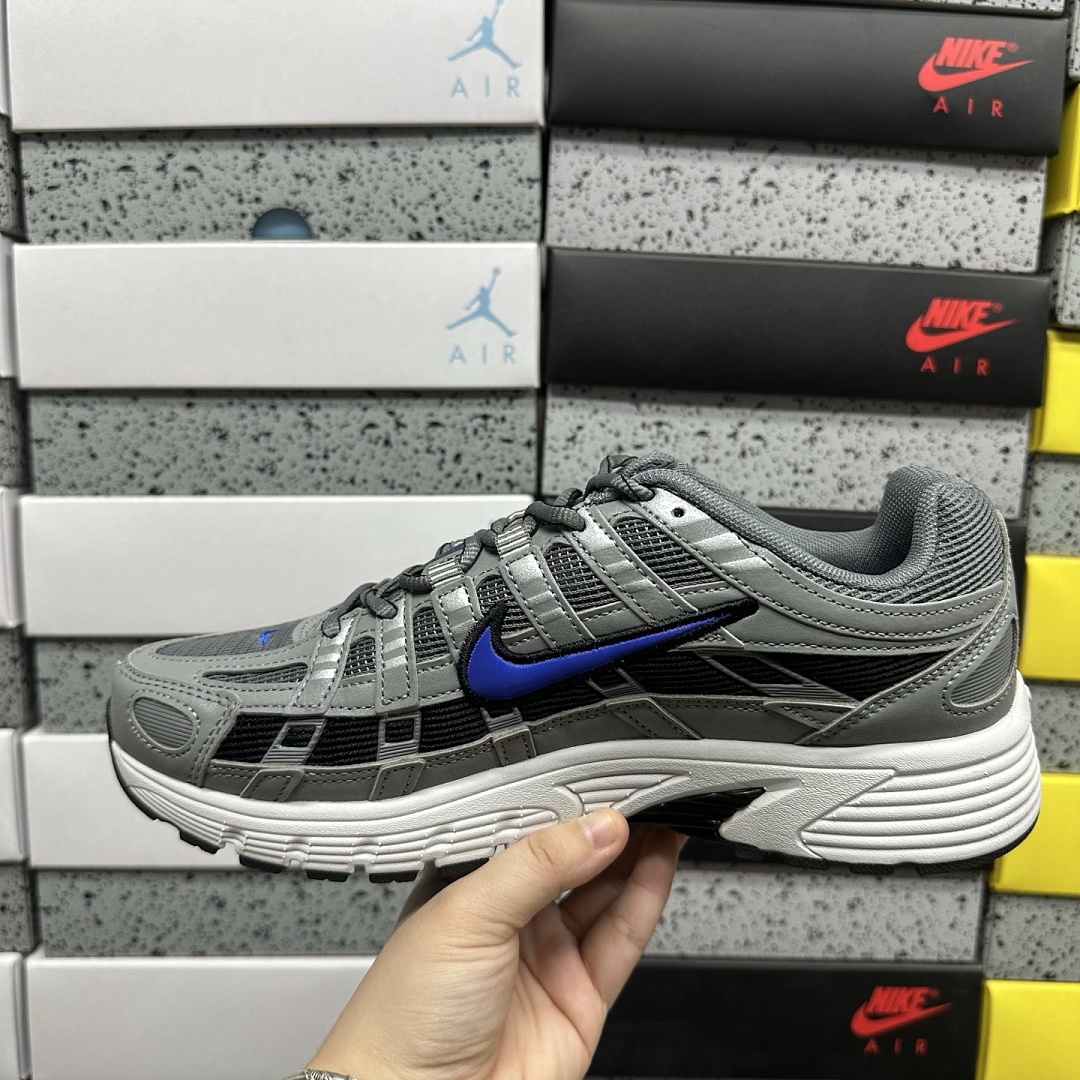 Nike P-6000 Smoke Grey Racer (Blue) - Image 9