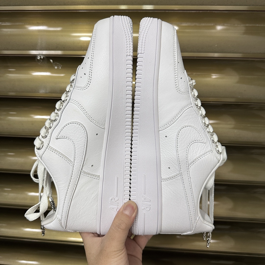 Nike Air Force 1 Low SP Drake NOCTA X Chrome Hearts (White) - Image 2