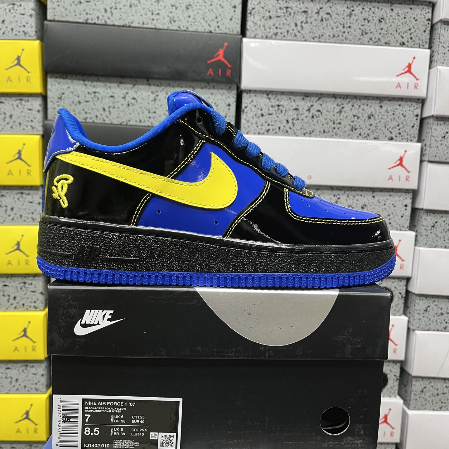 Nike Air Force 1 Low Syna Central Cee Black Optic (Yellow) - Image 11