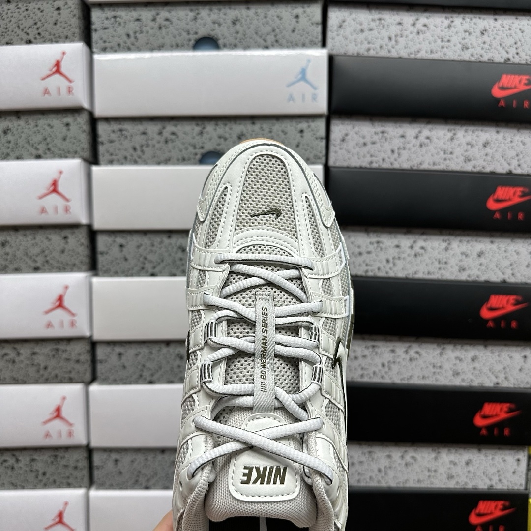 Nike P-6000 Light Bone Medium Olive Gum - Image 4