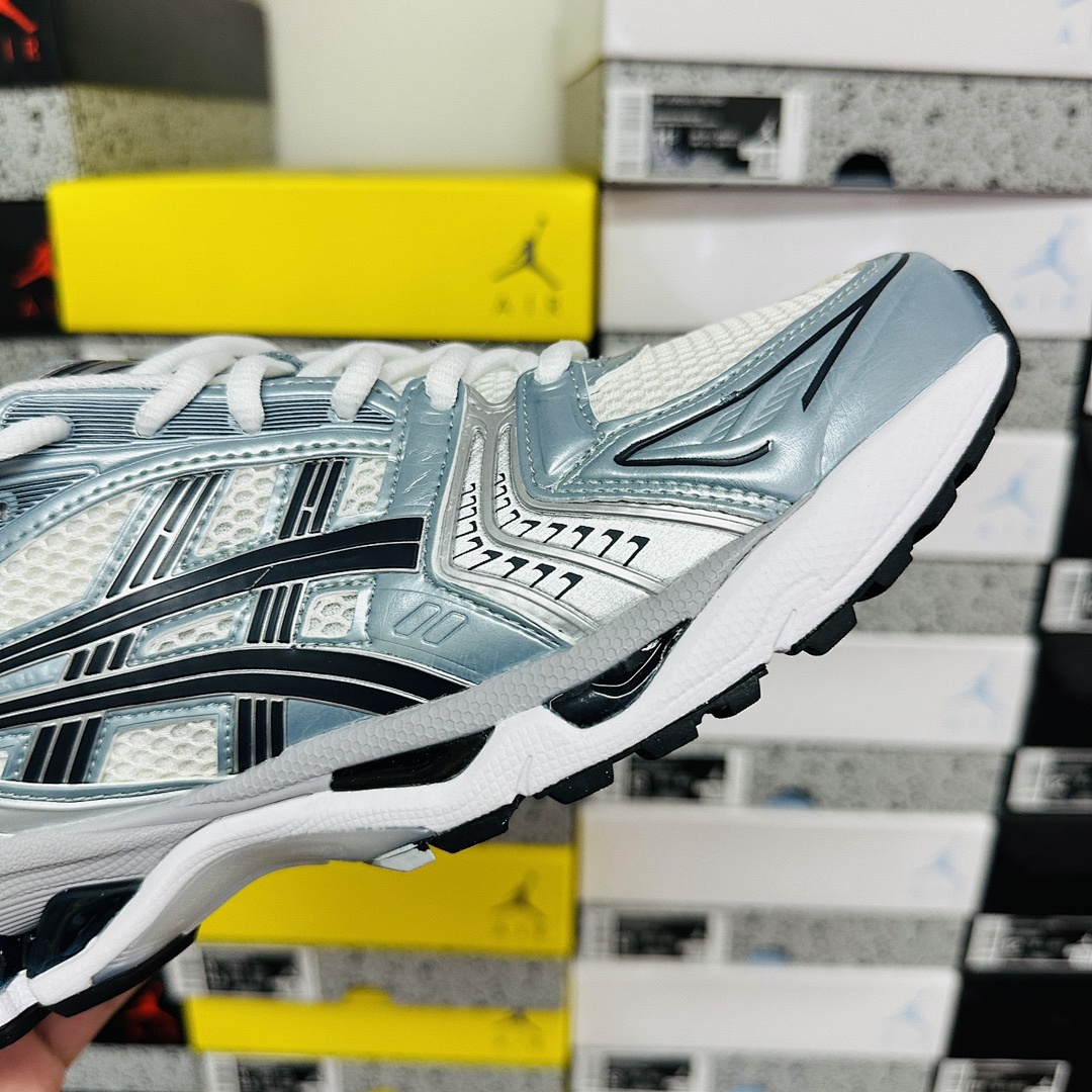 ASICS Gel-Kayano 14 White Fjord Grey 1203A537-106 - Image 4