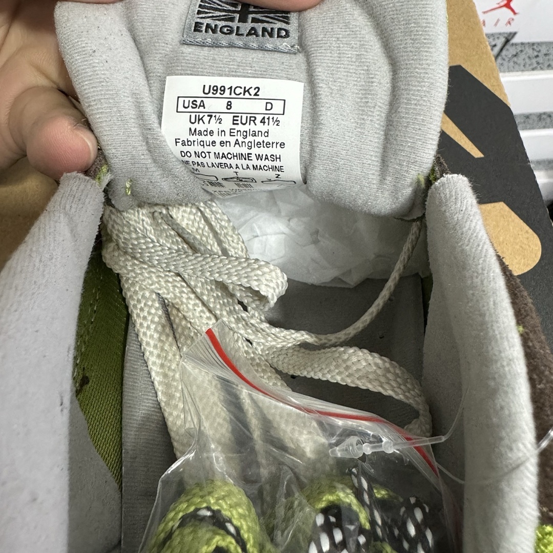 New Balance 991V2 MiUK DaniëLle Cathari X Kith Reverse Matcha - Image 2