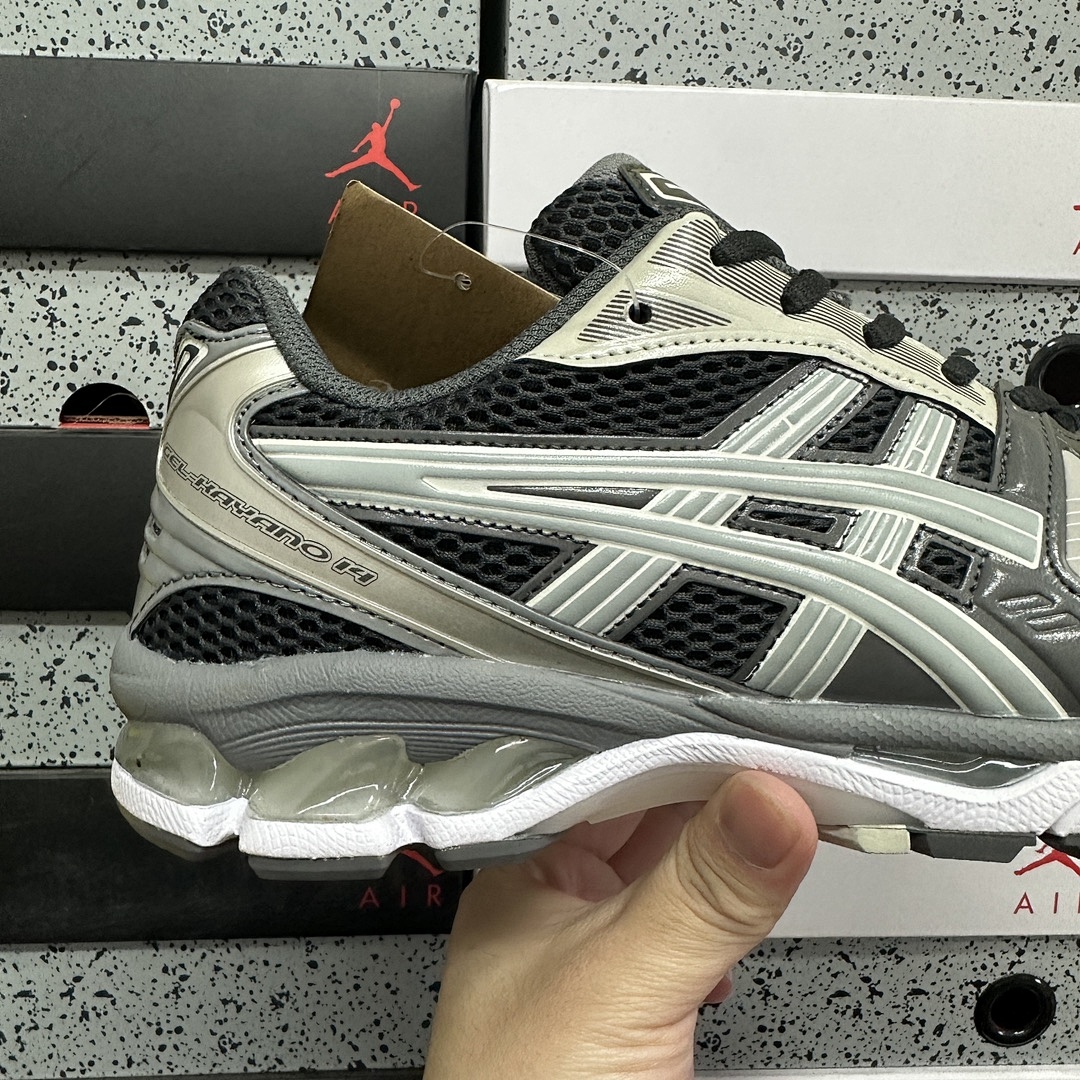 ASICS Gel-Kayano 14 Obsidian (Grey Cement) - Image 6