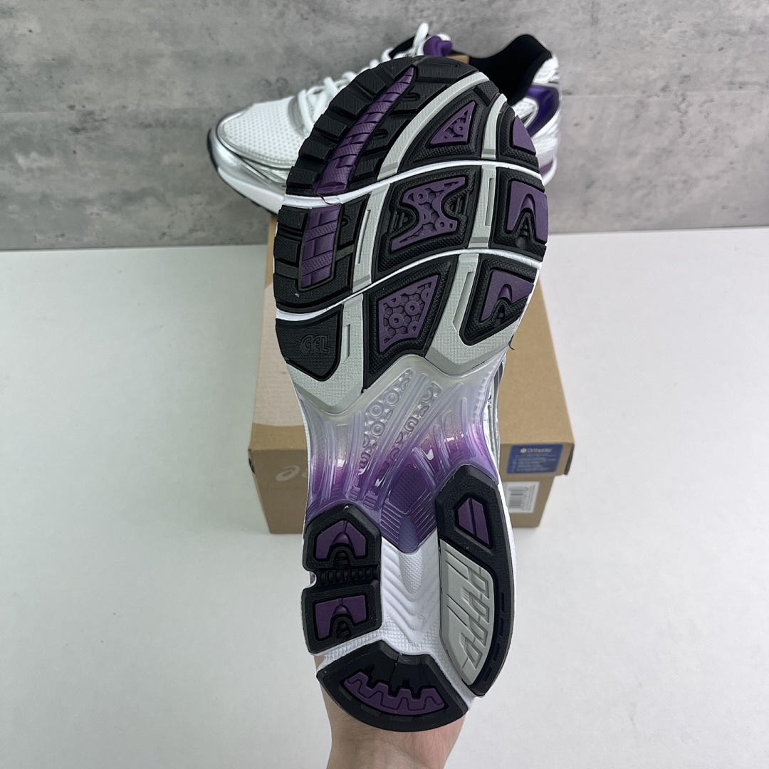 ASICS Gel-Kayano 14 White Dark Grape 1202A056-111 - Image 9