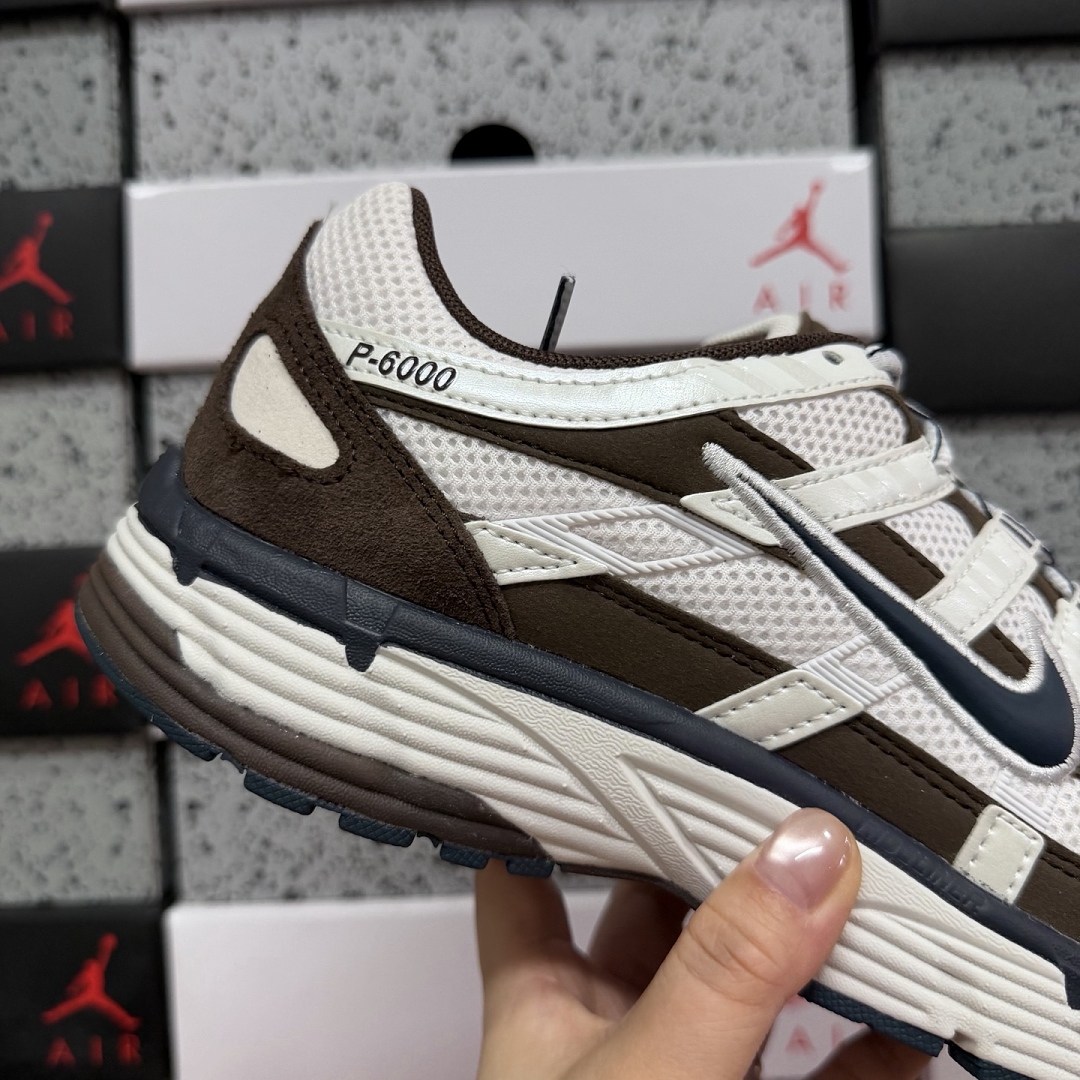 Nike P-6000 Phantom Baroque Brown Metallic Summit White Armory Navy HV8972-001 - Image 2