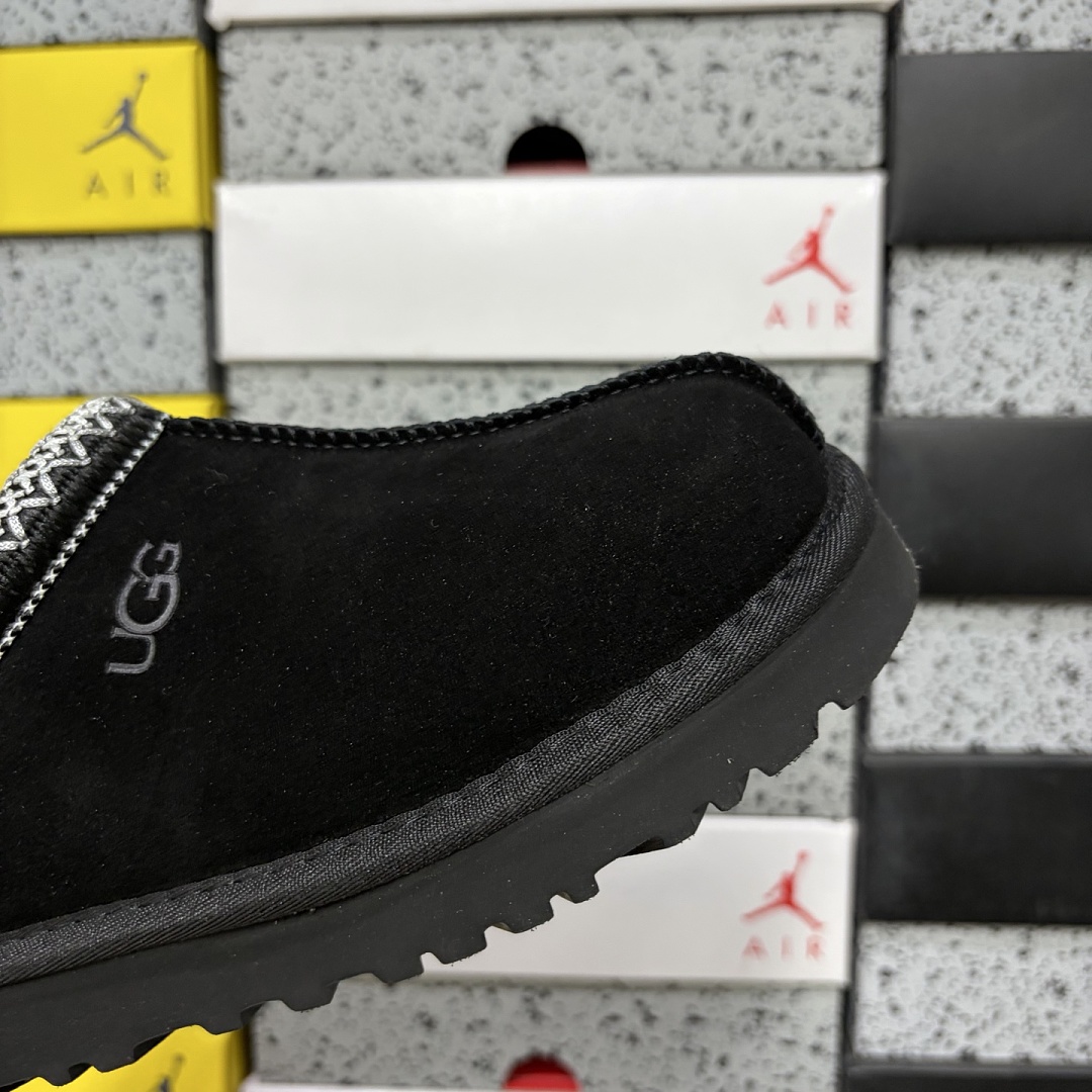 UGG Tasman Thin Sole Loafers / Ethnic Black -5955 - Image 3