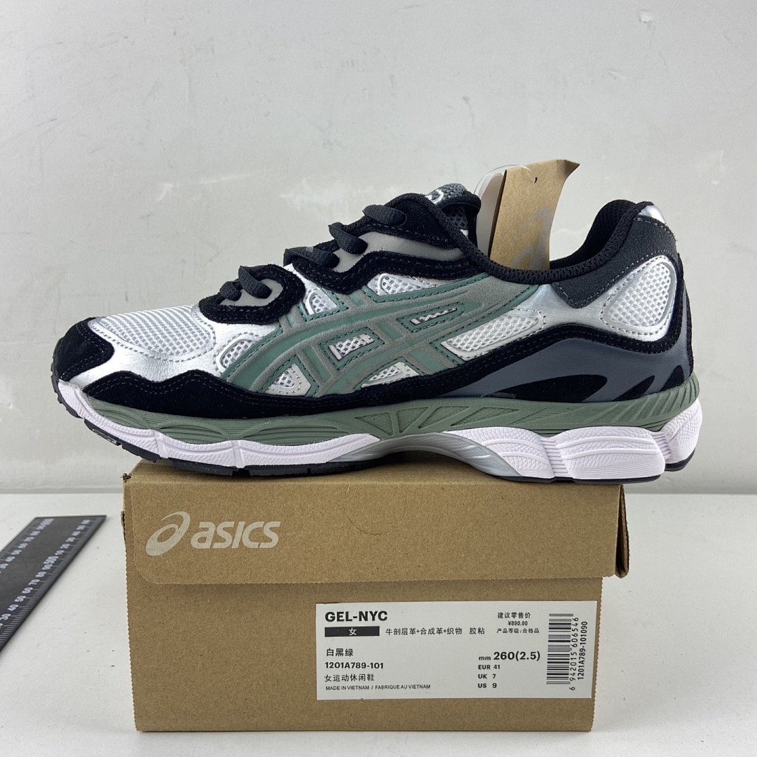ASICS Gel-NYC White Ivy NYC (Black Green) - Image 6