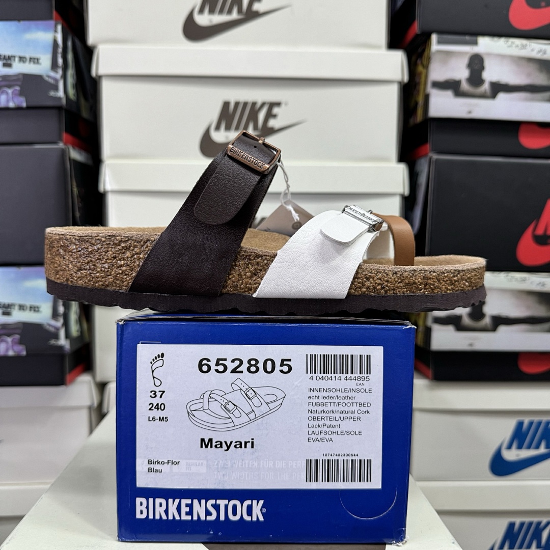 Birkenstock Birken Arizona Birkibuc Double Buckle Flip Flops