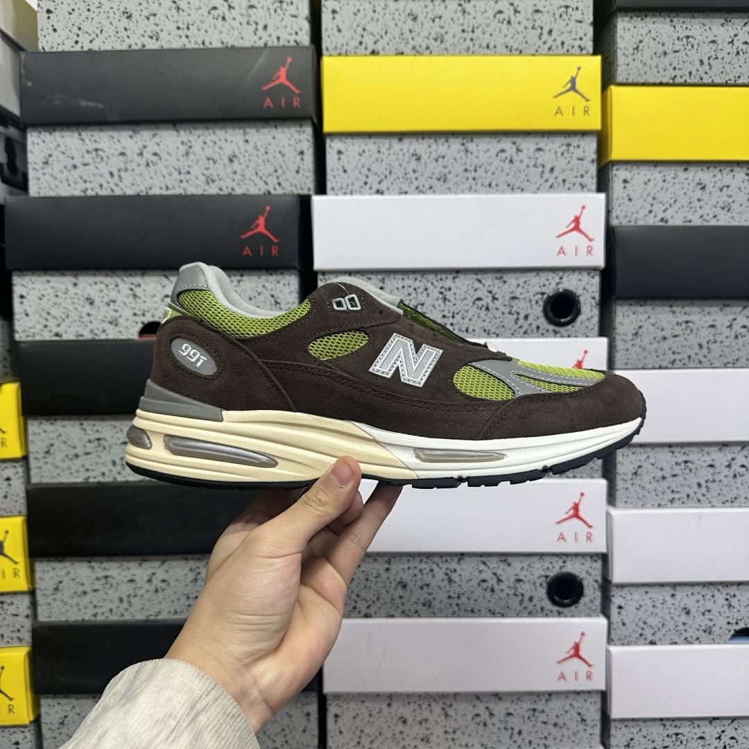 New Balance 991V2 MiUK DaniëLle Cathari X Kith Reverse Matcha - Image 9