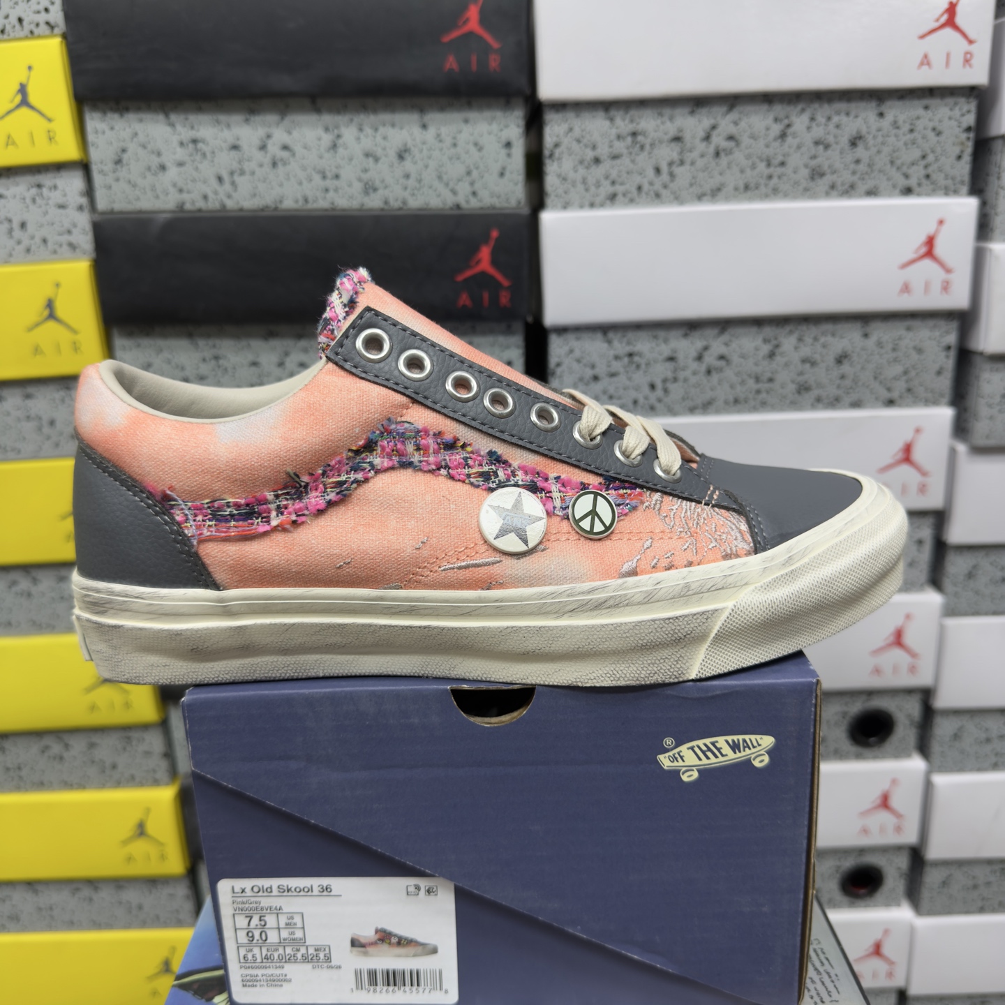 Vans Old Skool 36 LX Souvenir Asphalt VN000E8VE4A (Pink) - Image 10